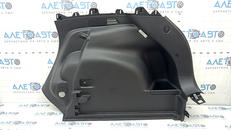Обшивка арки нижняя правая Jeep Compass 17-26 черная, с карманом, царапины