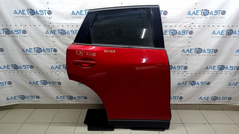 Дверь в сборе задняя правая Mazda CX-5 17-24 красный 46V