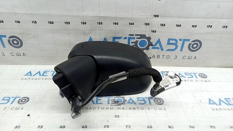 Зеркало боковое левое в сборе Nissan Rogue 21-25 BSM, S, 5 пинов, структура, BSM