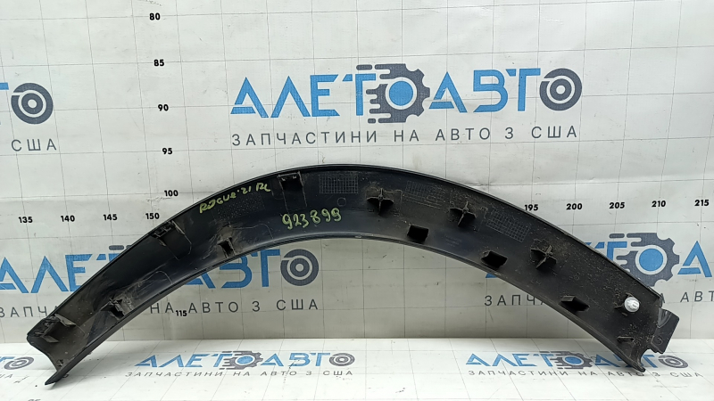 Накладка арки крыла задняя левая Nissan Rogue 21-26 US built, структура