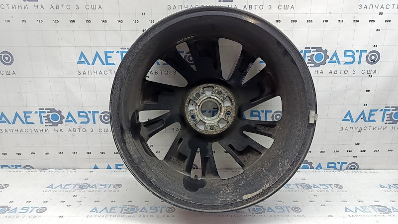 Диск колесный R19 x 7J ET45 5x114.3 Mazda CX-5 22-24 черный с хромом, тип 2, бордюрка