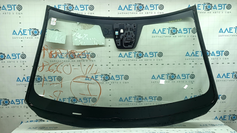 Лобовое стекло Mazda CX-5 19-25 под датчик дождя и камеру, FUYAO, песок, воздух под кромкой