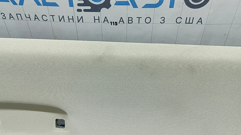 Обшивка потолка Ford Escape MK3 17-19 рест, серая, под панораму, отклеились кронштейны, под чистку