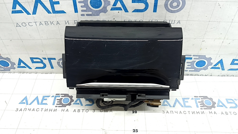 Бокс карман центральной консоли Jeep Grand Cherokee WL 21-24 черный глянец, с подсветкой, царапины