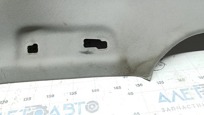 Обшивка потолка Toyota Rav4 16-18 под люк серая, под химчистку, заломы