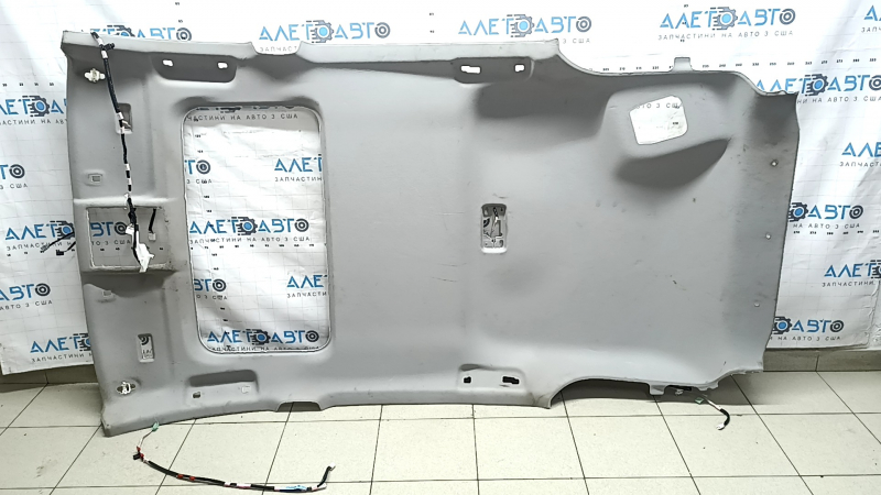 Обшивка потолка Toyota Rav4 16-18 под люк серая, под химчистку, заломы