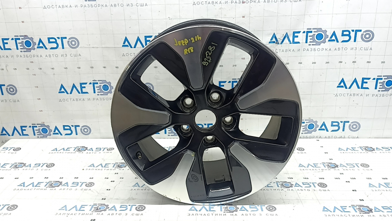 Диск колесный R18x8J 5x127 ET50 Jeep Grand Cherokee WL 22-25 лёгкая бордюрка
