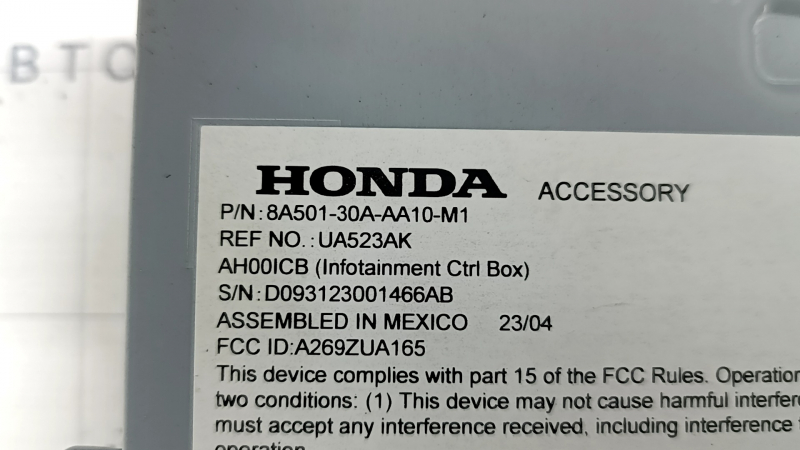 Головное устройство Honda Accord 23-26