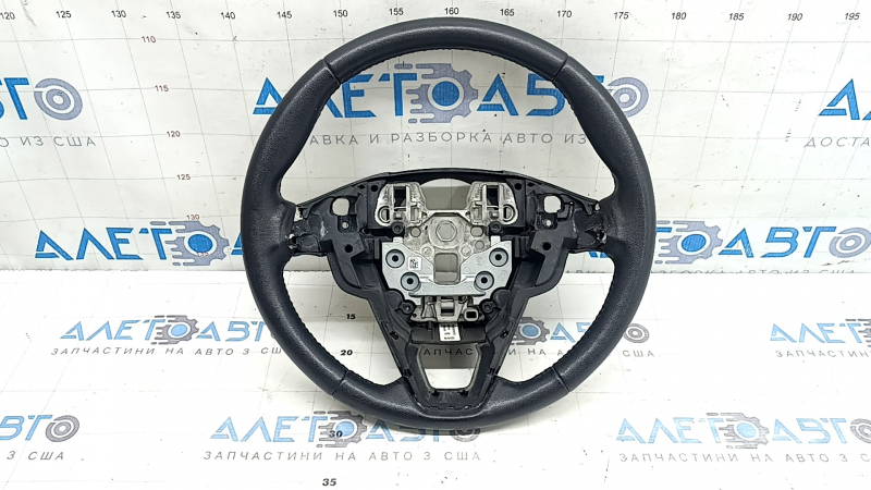 Руль голый Ford Edge 15-24 кожа черная, без подогрева, потерт