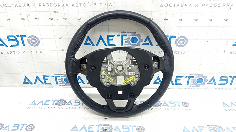 Руль голый Ford Edge 15-24 кожа черная, без подогрева, потерт