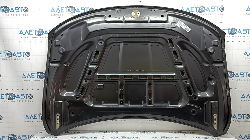 Капот голый Jeep Grand Cherokee WK2 11-21 алюминий, графит PAU, в пленке, вмятины, тычки, коррозия