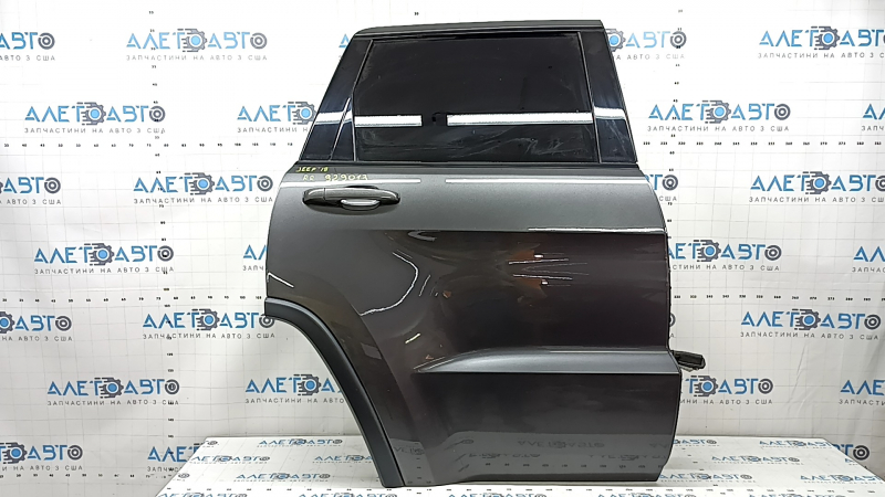 Дверь в сборе задняя правая Jeep Grand Cherokee WK2 11-21 тонировка, графит PAU