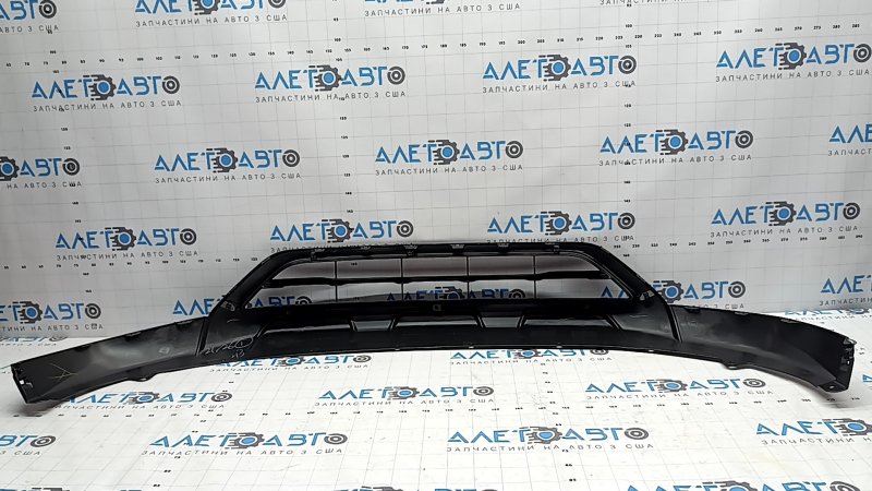 Губа переднего бампера Mitsubishi Outlander 22-26 черная