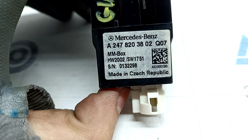 USB HUB Mercedes H247 GLA 20-23 передний, 1 type-C
