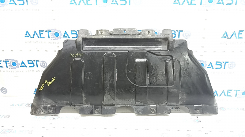 Защита переднего бампера Jeep Grand Cherokee WK2 14-22 трещины
