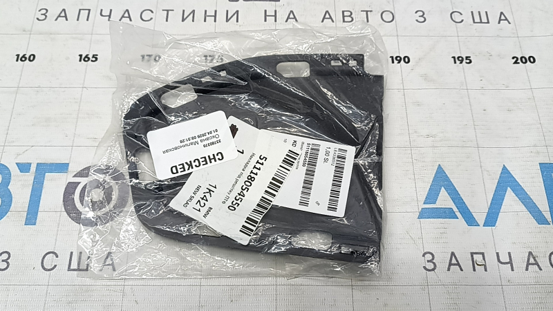 Заглушка решетки переднего бампера правая BMW 4 F32/33/36 14-20 M Pack