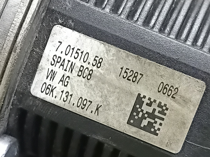 Клапан ЕГР VW Passat b8 16-19 USA 1.8Т
