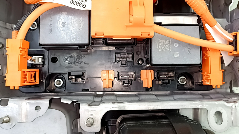 Аккумуляторная батарея ВВБ в сборе Toyota Venza 21-24 Li-ion 0.93 kWh, 243V, 71к, с вентилятором