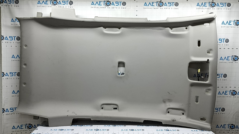 Обшивка потолка Hyundai Tucson 22-26 без люка, серая, заломы, под химчистку