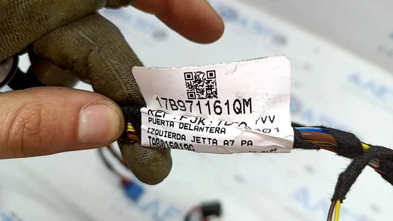 Проводка двери передней левой VW Jetta 19-26