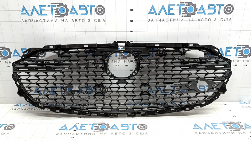 Решетка радиатора grill Mazda 3 19-26 4d матовая черная