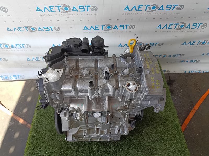 Двигатель VW Jetta 22-24 1.5T DNKA, 48к, компрессия 13-13-13-13, запустился