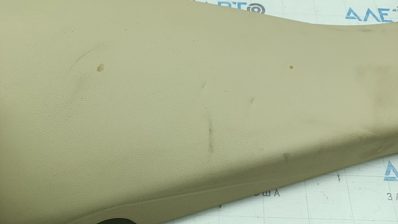 Боковая накладка задних сидений правая BMW X3 G01 18-21 кожзам бежевая, под химчистку, тычки на коже