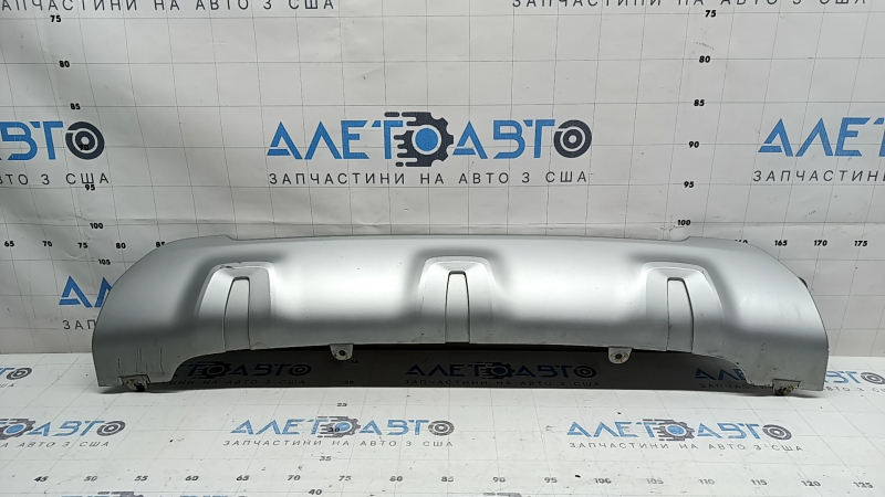 Нижняя накладка заднего бампера BMW X3 G01 18-21 серая, без фаркопа, царапины