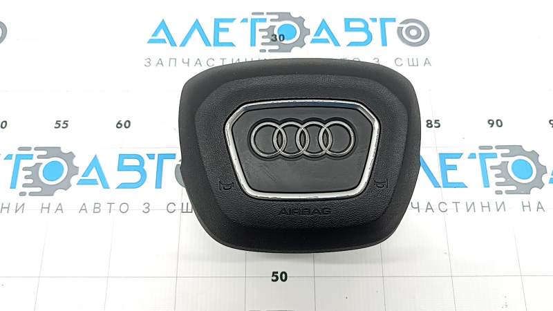 Подушка безопасности airbag в руль водительская Audi Q3 83A 19-25 черная, полез хром, царапины