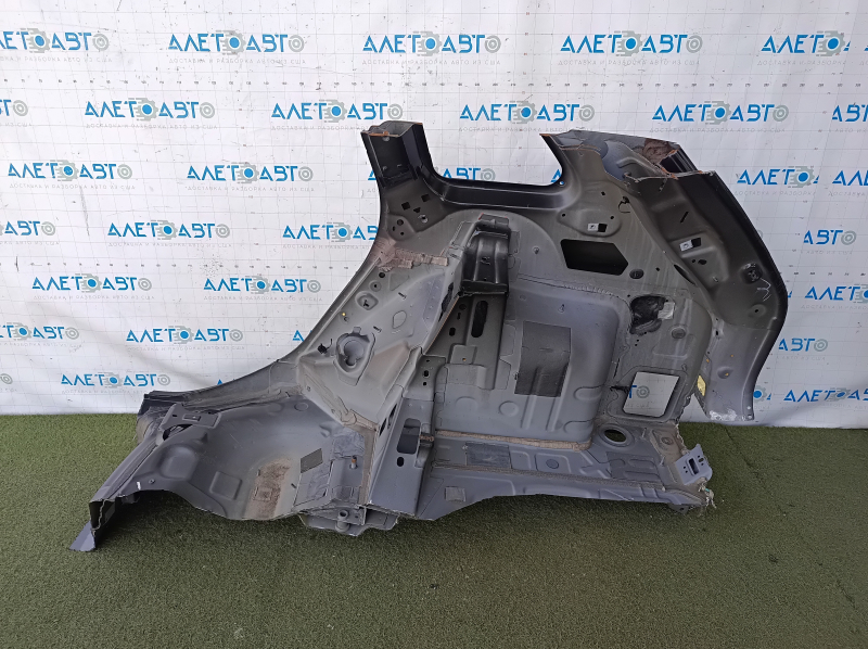 Четверть крыло задняя правая Jeep Cherokee KL 19-23 отпилена, черная, тычки
