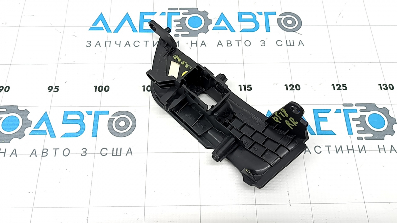 Накладка управления стеклоподъемником задним правым Audi Q5 80A 18-25 черная, трещина в креплении