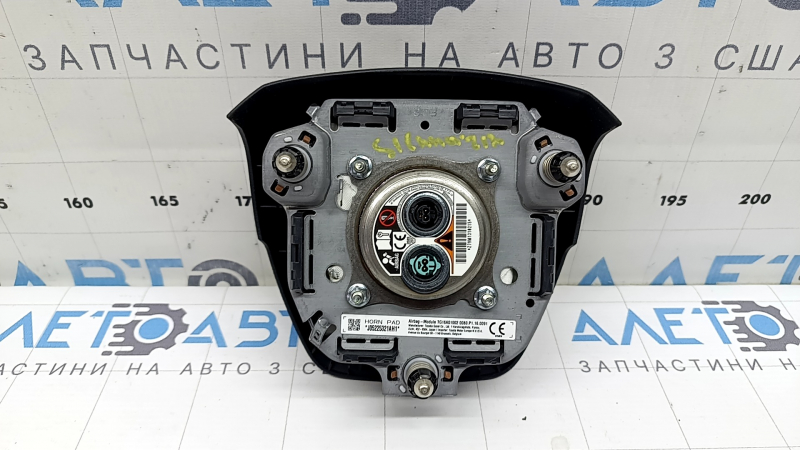 Подушка безопасности airbag в руль водительская Toyota Sienna 21-26 черная