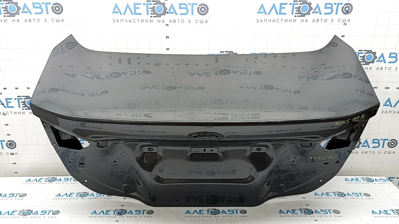 Крышка багажника Ford Fusion mk5 17-20 графит J7, тычка