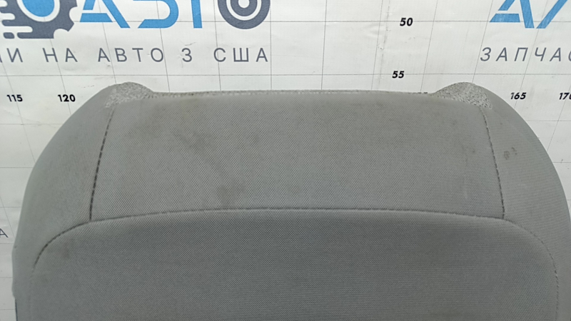 Обшивка спинки водительского сиденья Toyota Sienna 21-22 ткань серая, под химчистку