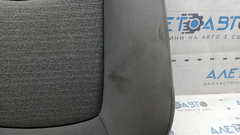 Обшивка спинки водительского сиденья Toyota Sienna 21-22 ткань серая, под химчистку