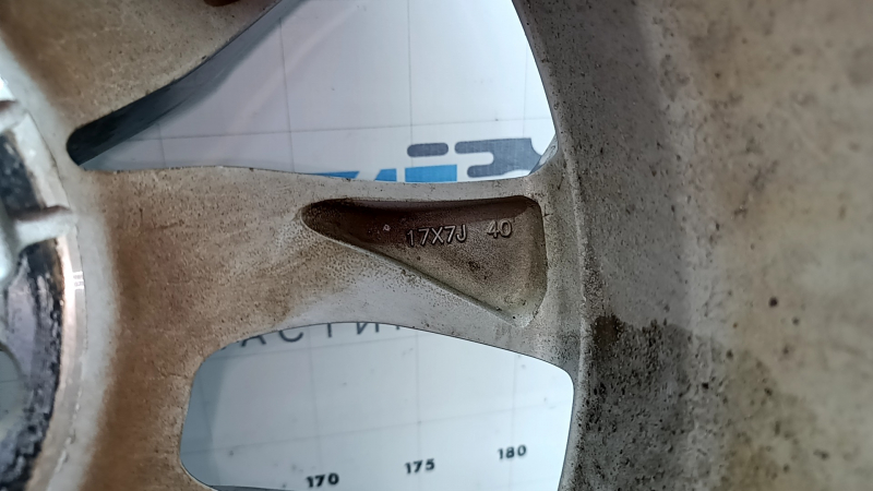 Диск колесный R17 x 7J Toyota Sienna 21-26 легкая бордюрка