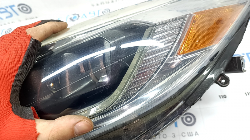 Фара передняя левая в сборе Toyota Avalon 13-16 ксенон, царапины