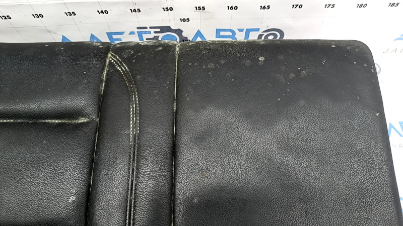 Обшивка подушки заднего сиденья 2-го ряда левая VW Tiguan 09-17 кожа черная, под химчистку