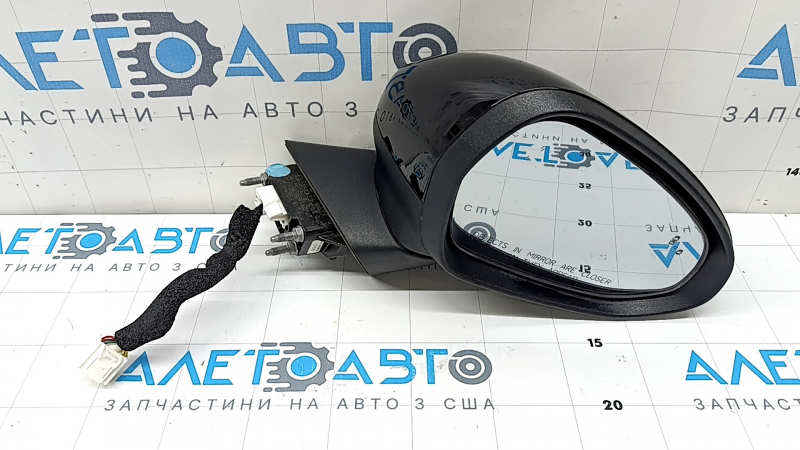 Зеркало боковое правое в сборе Kia K5 21-24 8 пинов, подогрев, BSM, поворотник, черное