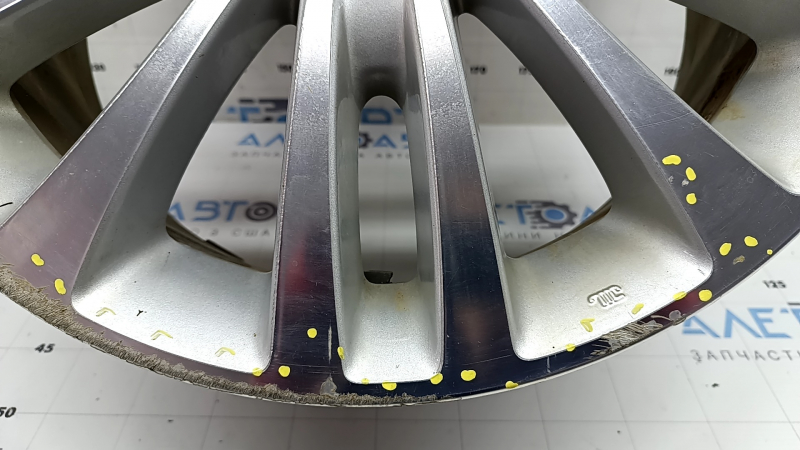 Диск колесный R17 x 7J 5*114,3 Toyota Avalon 13-15 тип 2 hybrid бордюрка
