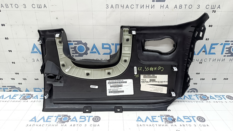 Накладка колени водителя Jeep Compass 22-26 черная, царапины