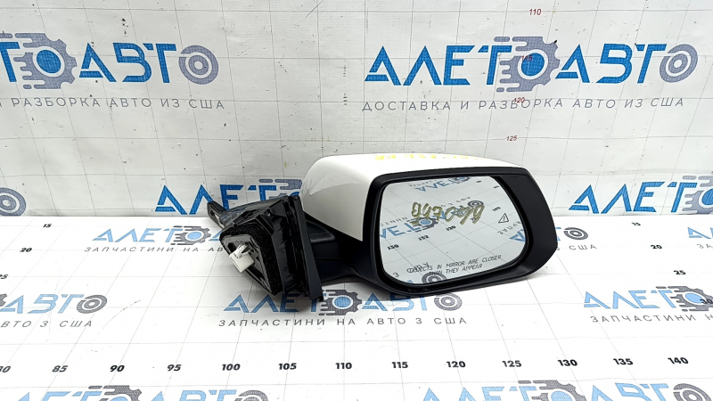 Зеркало боковое правое Kia Niro 23-26 HEV, PHEV 8 пинов, поворотник, подогрев, BSM, белое