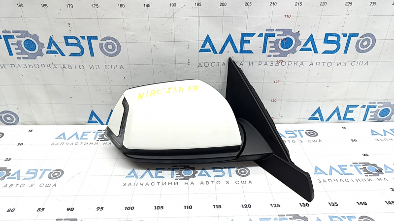 Зеркало боковое правое Kia Niro 23-26 HEV, PHEV 8 пинов, поворотник, подогрев, BSM, белое