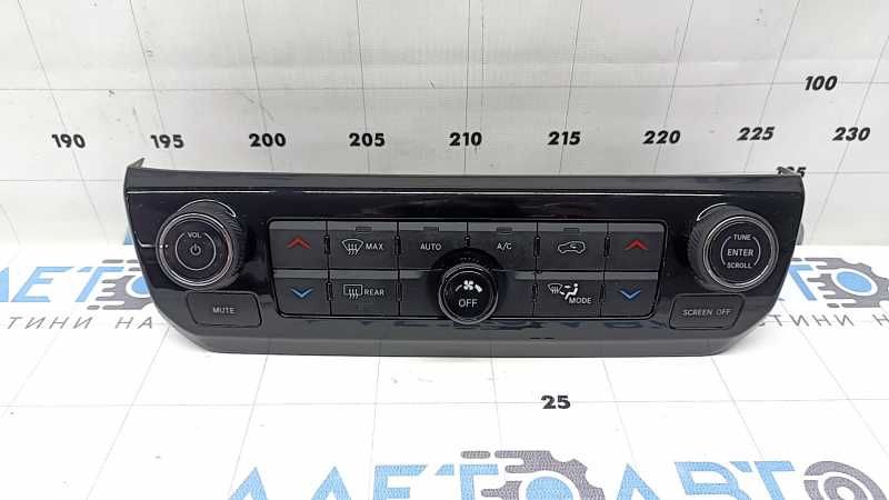 Управление климат-контролем Jeep Compass 22-26 auto, dual zone