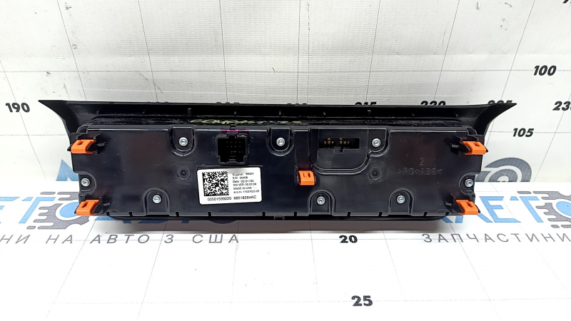 Управление климат-контролем Jeep Compass 22-26 auto, dual zone