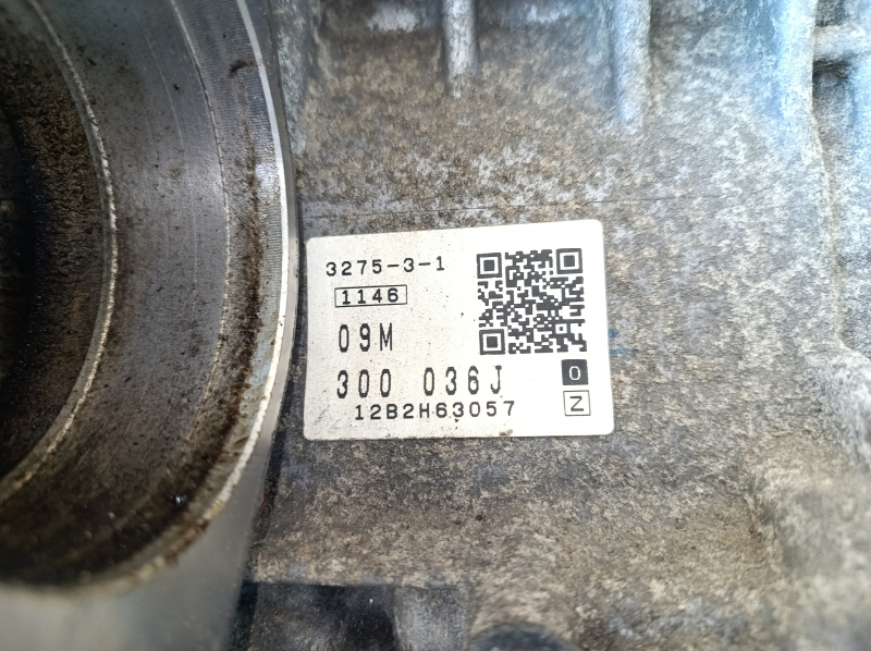 АКПП в сборе VW Tiguan 09-18 AWD, MYZ, 124к, разбито посадочное место левой полуоси