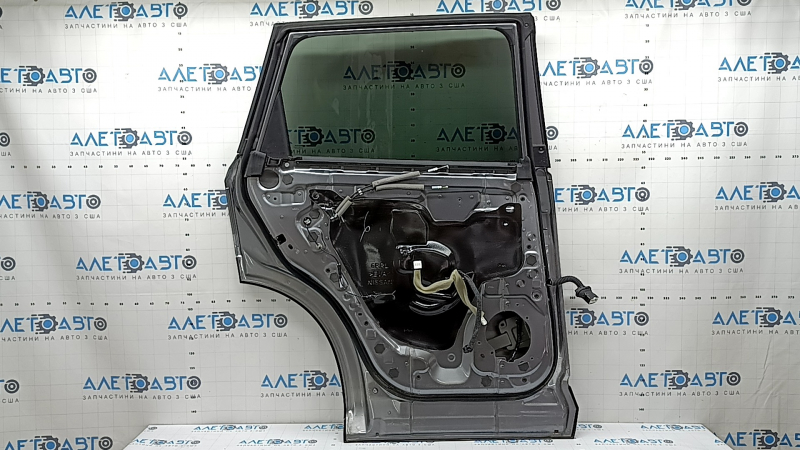Дверь в сборе задняя левая Nissan Rogue 21-26 S, SV, тонировка, графит KAD