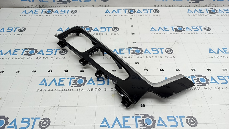 Накладка центральной консоли верхняя Volvo XC90 16-22 T5, T6, черный глянец