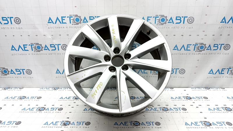 Диск колесный R19 х 8J ET42.5 Volvo XC90 16-24 тип2, легкая бордюрка