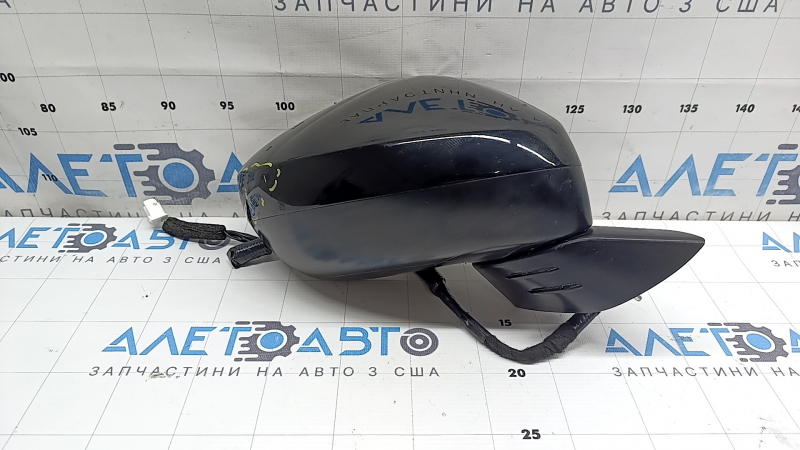 Зеркало боковое правое в сборе Honda Civic XI FE/FL 22-26 3 пина, подогрев, черное, потерто